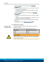 Preview for 18 page of SCHUNK SWG 16 Assembly And Operating Manual