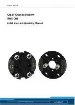 SCHUNK SWS-001 Installation And Operating Manual preview