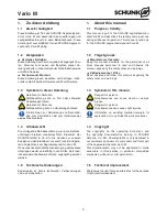 Preview for 4 page of SCHUNK Vario M Assembly And Operating Manual