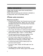 Preview for 6 page of Schwaiger DSR 6050 HD Operating Manual