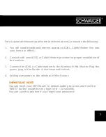 Preview for 7 page of Schwaiger RW 100 User Manual