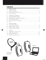 Preview for 2 page of Schwaiger SAT-Finder HD SF9002 Operating Instructions Manual