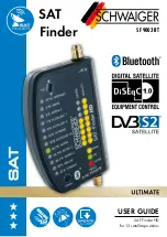 Schwaiger ULTIMATE SAT Finder SF 9003 BT User Manual preview