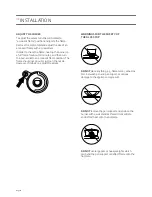 Preview for 16 page of Schweigen INGG60B Installation, Operation & Maintenance Instructions Manual