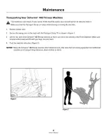 Preview for 26 page of Schwinn 460 Variable Stride Elliptical Owner'S Manual