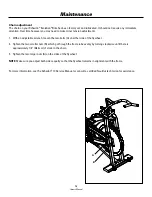 Preview for 13 page of Schwinn Evolution - SR Indoor Cycling Bike Owner'S Manual