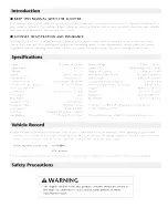 Preview for 3 page of Schwinn hope 50 User Manual