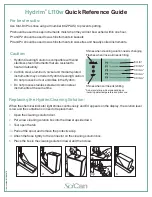 Preview for 1 page of SciCan Hydrim L11w Quick Reference Manual