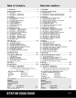 Preview for 2 page of SciCan Statim 2000 Operator'S Manual