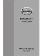 Scion NSDA-W10U Owner'S Manual preview