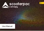 Preview for 1 page of Scooterpac Canopy User Manual