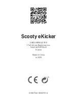 Preview for 18 page of Scooty eKicker Original Instructions Manual