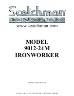 Preview for 2 page of Scotchman 9012-24M Manual