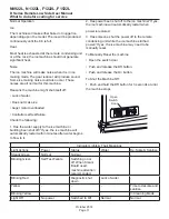 Preview for 17 page of Scotsman F1222L Installation And User Manual