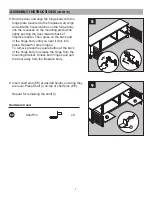 Preview for 7 page of Scott Living 1051FM-28-247 Assembly / Care & Use Instructions