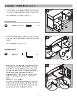 Preview for 7 page of Scott Living 1200FM-26-201 Assembly / Care & Use Instructions