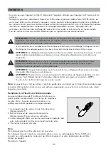 Preview for 29 page of Scott Living 1214WF-40-225 Assembly / Care & Use Instructions