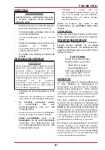 Preview for 33 page of Scott Safety FH6 Operating And Maintenance Instructions Manual