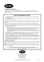 Preview for 10 page of Scotts LHT12220S Owner'S Manual