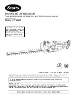 Preview for 21 page of Scotts LHT12220S Owner'S Manual