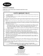 Preview for 14 page of Scotts LPS40820S Owner'S Manual