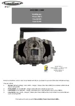 ScoutGuard MG984G-36M Manual preview