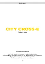 Preview for 139 page of Scrambler Ducati CITY CROSS-E User Manual