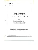 Preview for 176 page of Scully 280B Series Instruction And Maintenance Manual