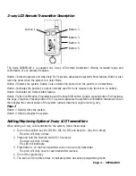 Preview for 7 page of Scytek electronic ASTRA 1000RS-DBP Product Manual