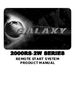 Preview for 1 page of Scytek electronic Galaxy 2000RS-2W Product Manual