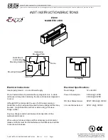 Preview for 1 page of SDC Excel E1200 Instructions