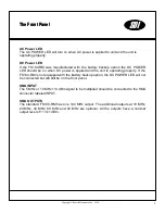 Preview for 5 page of SDI FS100-RM Operating Manual