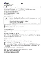 Preview for 8 page of SDMO HX 2700 TB UK User And Maintenance Manual