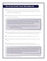 Preview for 13 page of Sea Clear G-20 User Manual