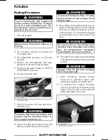 Preview for 27 page of Sea-doo 2014 Spark Series Operator'S Manual