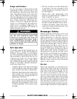 Preview for 22 page of Sea-doo Challenger*180 Operator'S Manual