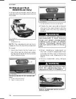 Preview for 72 page of Sea-doo GTI Series Operator'S Manual