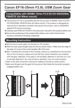 Preview for 3 page of Sea&Sea 31114 Instruction Manual