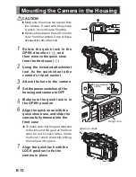 Preview for 14 page of Sea&Sea MDX-?6000 Instruction Manual