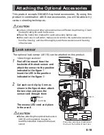 Preview for 19 page of Sea&Sea MDX-?6000 Instruction Manual