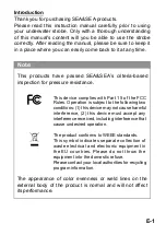 Preview for 2 page of Sea&Sea YS-01 SOLIS Instruction Manual