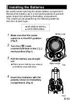 Preview for 14 page of Sea&Sea YS-01 SOLIS Instruction Manual