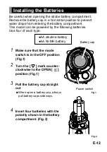 Preview for 13 page of Sea&Sea YS-03 SOLIS Instruction Manual