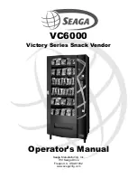 Seaga VC6000 Operator'S Manual preview