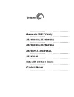 Preview for 1 page of Seagate Barracuda 7200.7 ST3120022A Product Manual