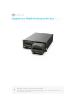 Seagate Lyve Mobile Rackmount User Manual preview