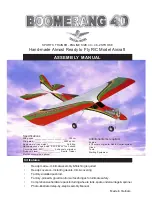 Seagull Models Boomerang 40 Assembly Manual preview