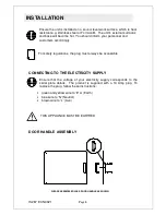 Preview for 8 page of SEAL Lincat UM50 User And Installation Instructions Manual