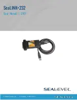 SeaLevel SeaLink+232 User Manual preview