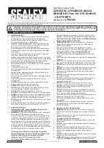 Sealey CP5418V Instructions preview